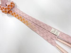 未使用品　正絹　手組帯締め